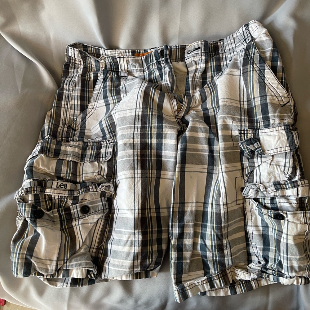 Lee Dungaree Shorts